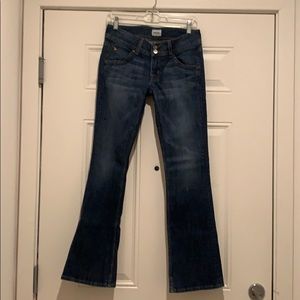 Hudson jeans double button size 27 boot cut